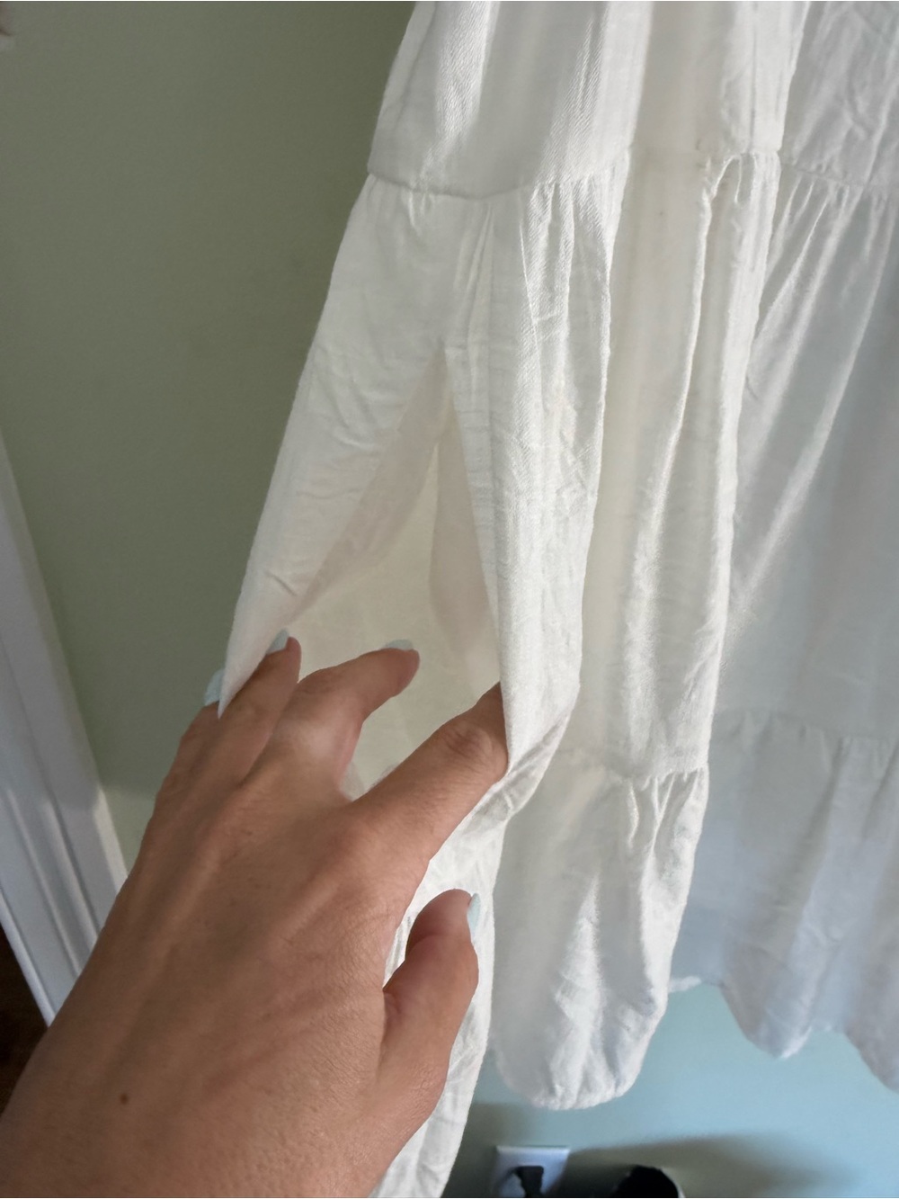 English Factory Babydoll Dress - Picture 5 of 9
